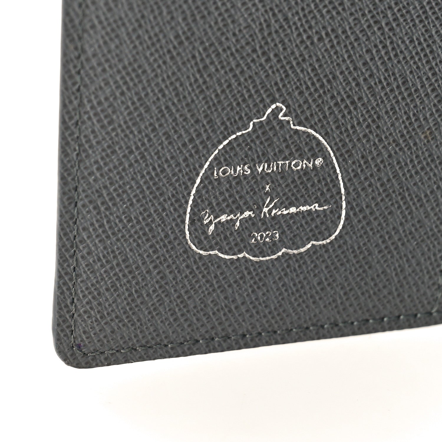 Louis Vuitton LV X YK Monogram Eclipse Reverse Pumpkin Notebook Cover Multicolor 6 of 7