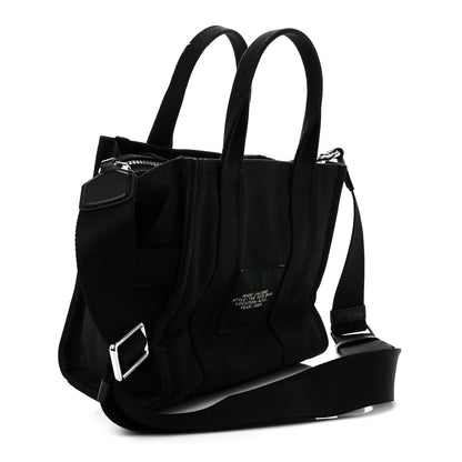 Marc Jacobs Cotton Canvas Small The Tote Bag Black 3 of 10