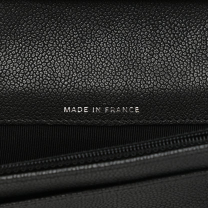 Chanel Caviar Quilted Reissue Yen Wallet Black 7 of 10