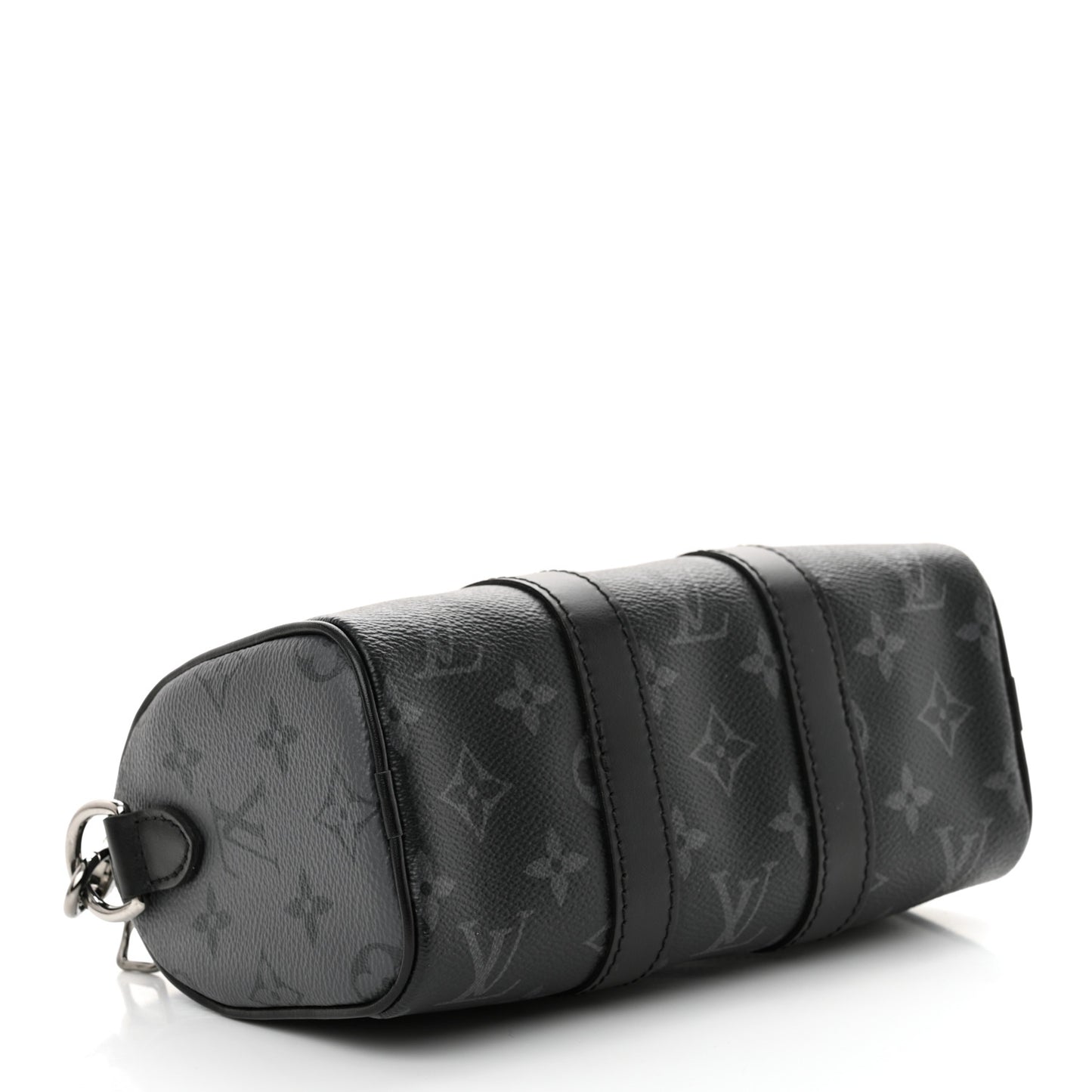 Reverse Monogram Eclipse Keepall XS Black