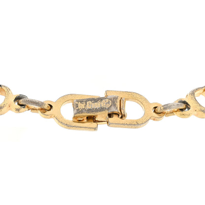 Christian Dior Metal CD Chain Bracelet Gold 3 of 3
