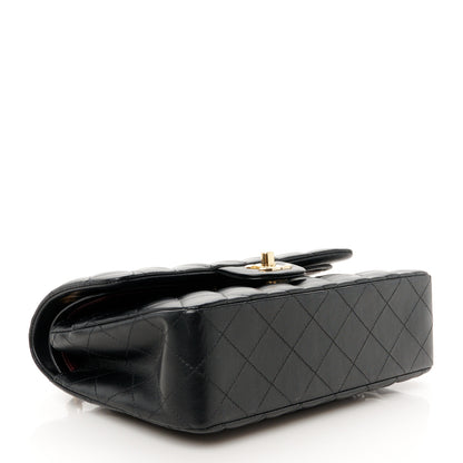 Chanel Lambskin Quilted Small Double Flap Black 4 of 11