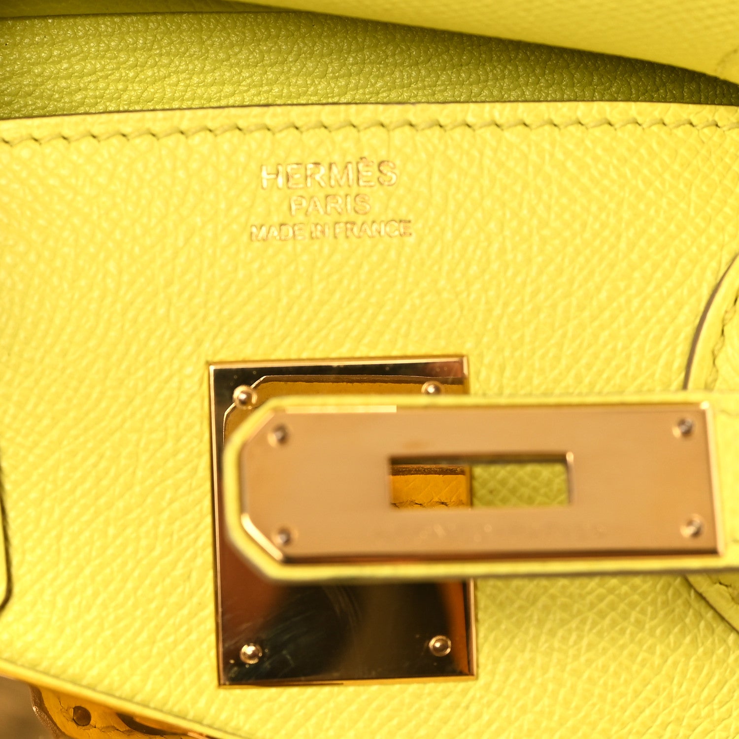 Hermes Epsom Birkin 30 Soufre 6 of 11