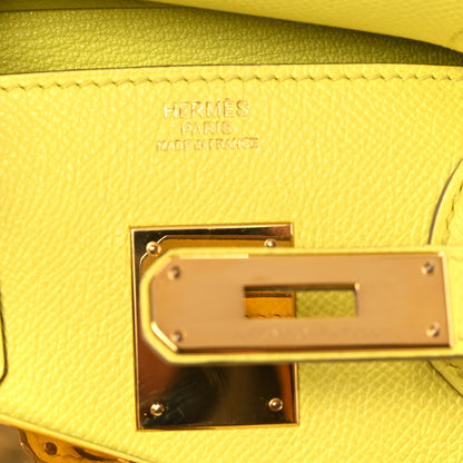 Hermes Epsom Birkin 30 Soufre 6 of 11