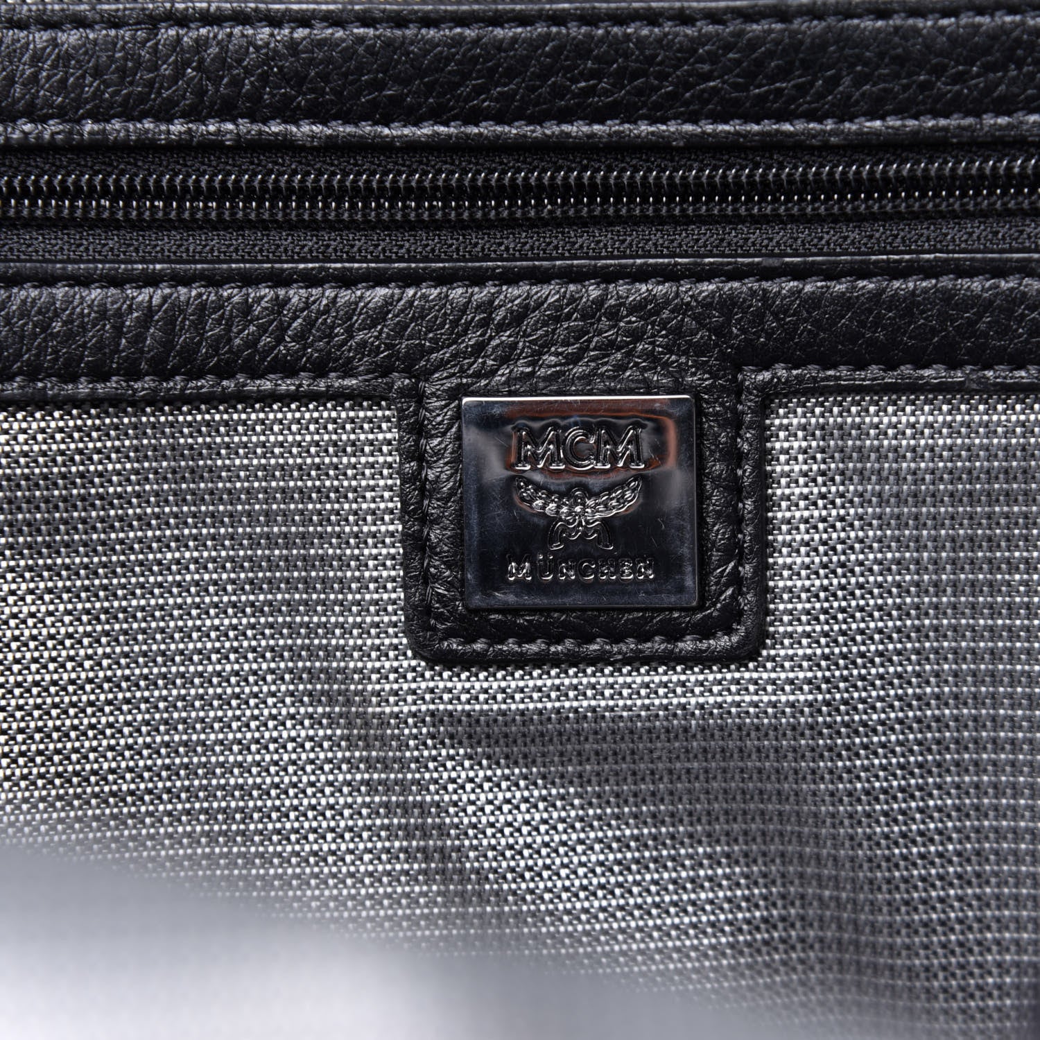 MCM Visetos Medium Side Studs Stark Backpack Black 5 of 10
