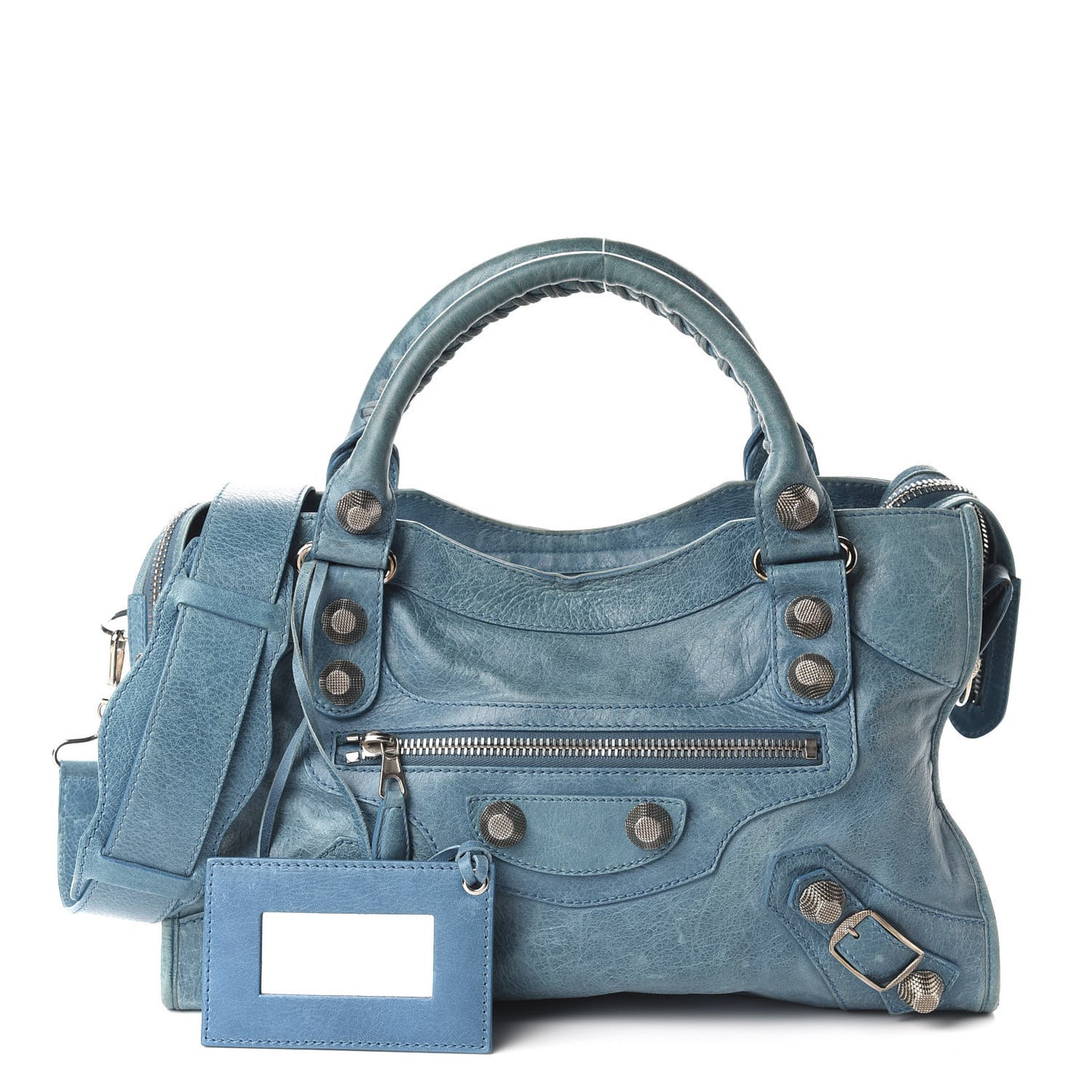 Agneau Giant 21 Silver Hardware City Cyclade