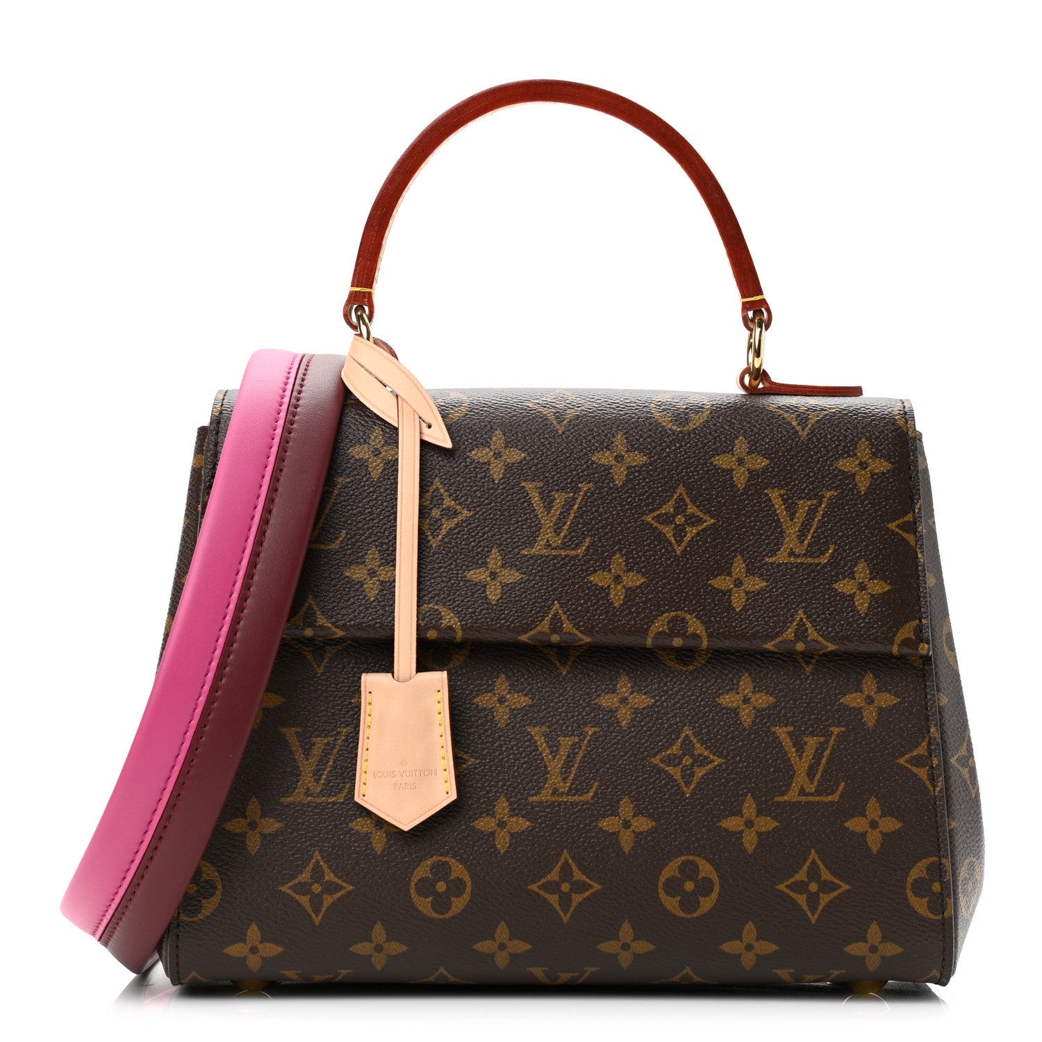 Louis Vuitton Monogram Cluny BB Bordeaux Fuchsia 1 of 10