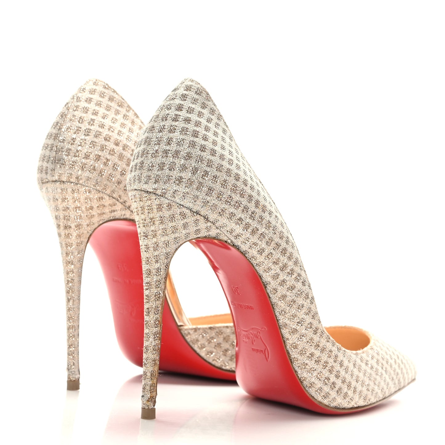 Glitter Luminor Iriza 100 Pumps 39 Nude