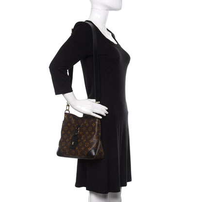 Louis Vuitton Monogram Odeon PM Black 2 of 10