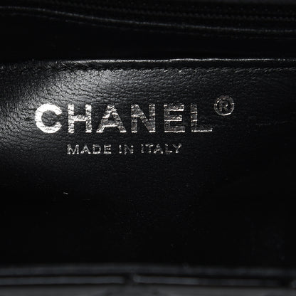 Chanel Patent Calfskin Quilted Mini Square Flap Black 6 of 12