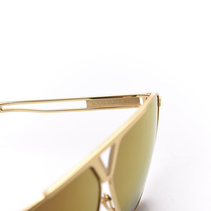 Louis Vuitton Tonca Sunglasses Z2314U Gold 7 of 10