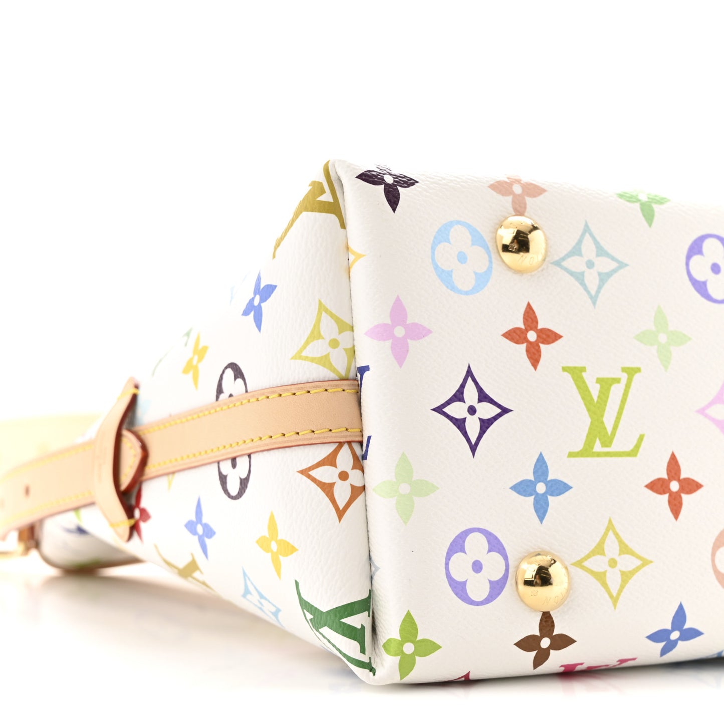LV X TM Monogram Multicolor CarryAll PM White