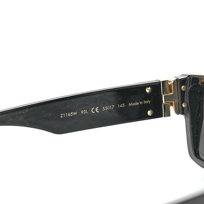 Louis Vuitton Acetate 1.1 Millionaires Sunglasses Z1165W Black 5 of 8