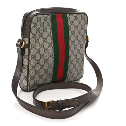 Gucci GG Supreme Monogram Web Small Ophidia Messenger Bag Brown 3 of 9