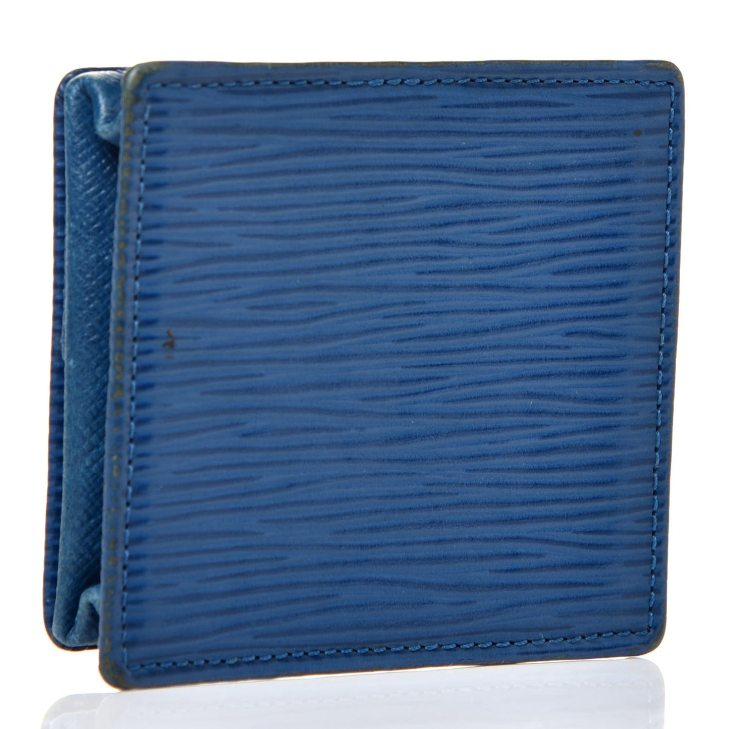 Epi Porte-Monnaie Boite Coin Purse Cyan
