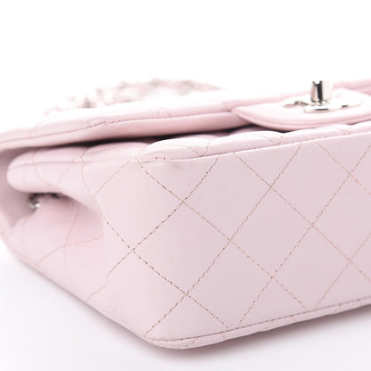 Chanel Lambskin Quilted Mini Rectangular Flap Light Pink 8 of 12