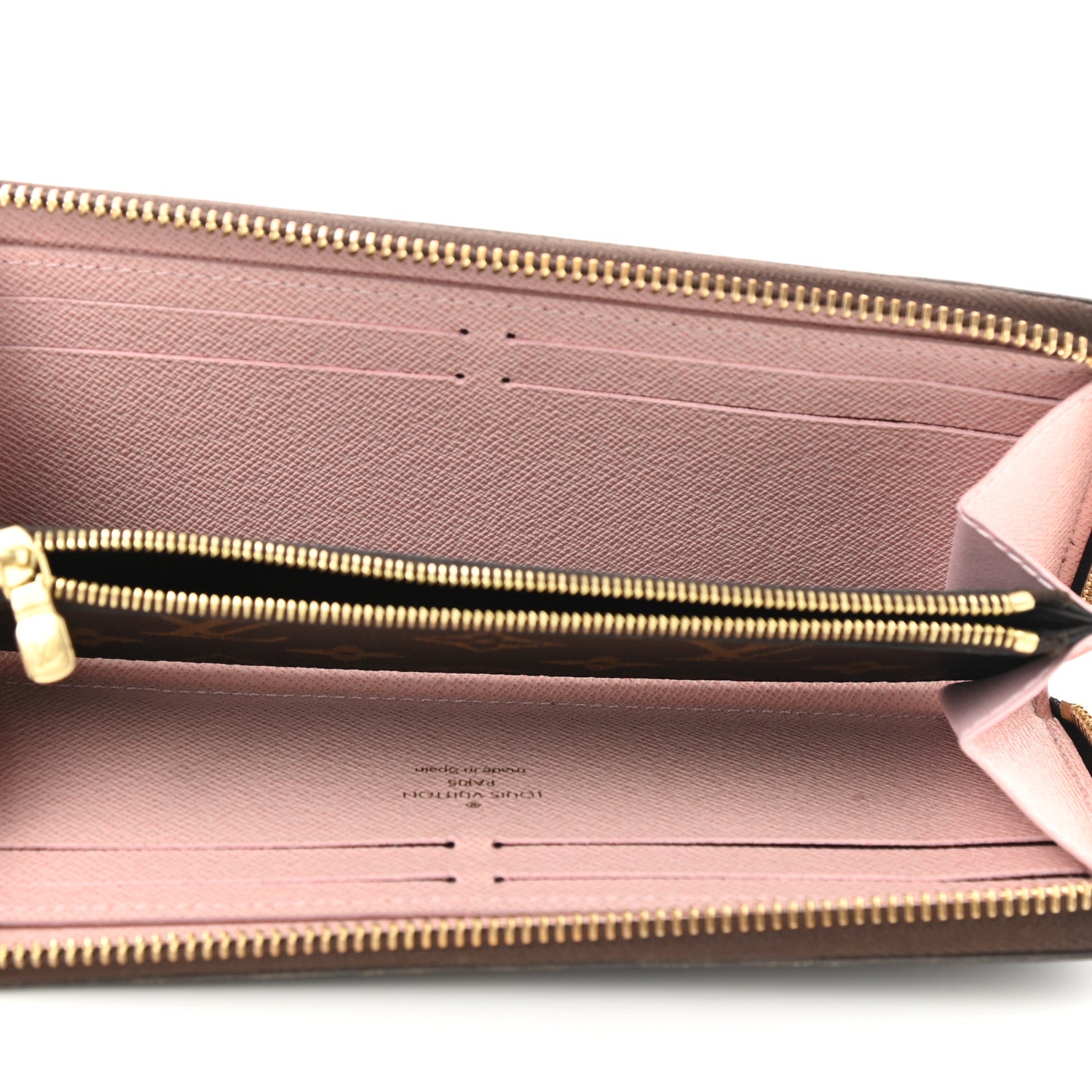 Louis Vuitton Monogram Clemence Wallet Rose Ballerine 5 of 7
