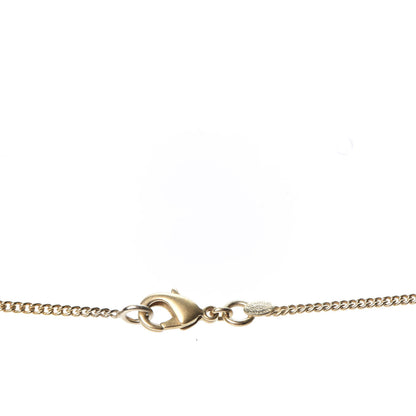 Chanel Engraved Lucky Symbols CC Pendant Necklace Gold 4 of 4