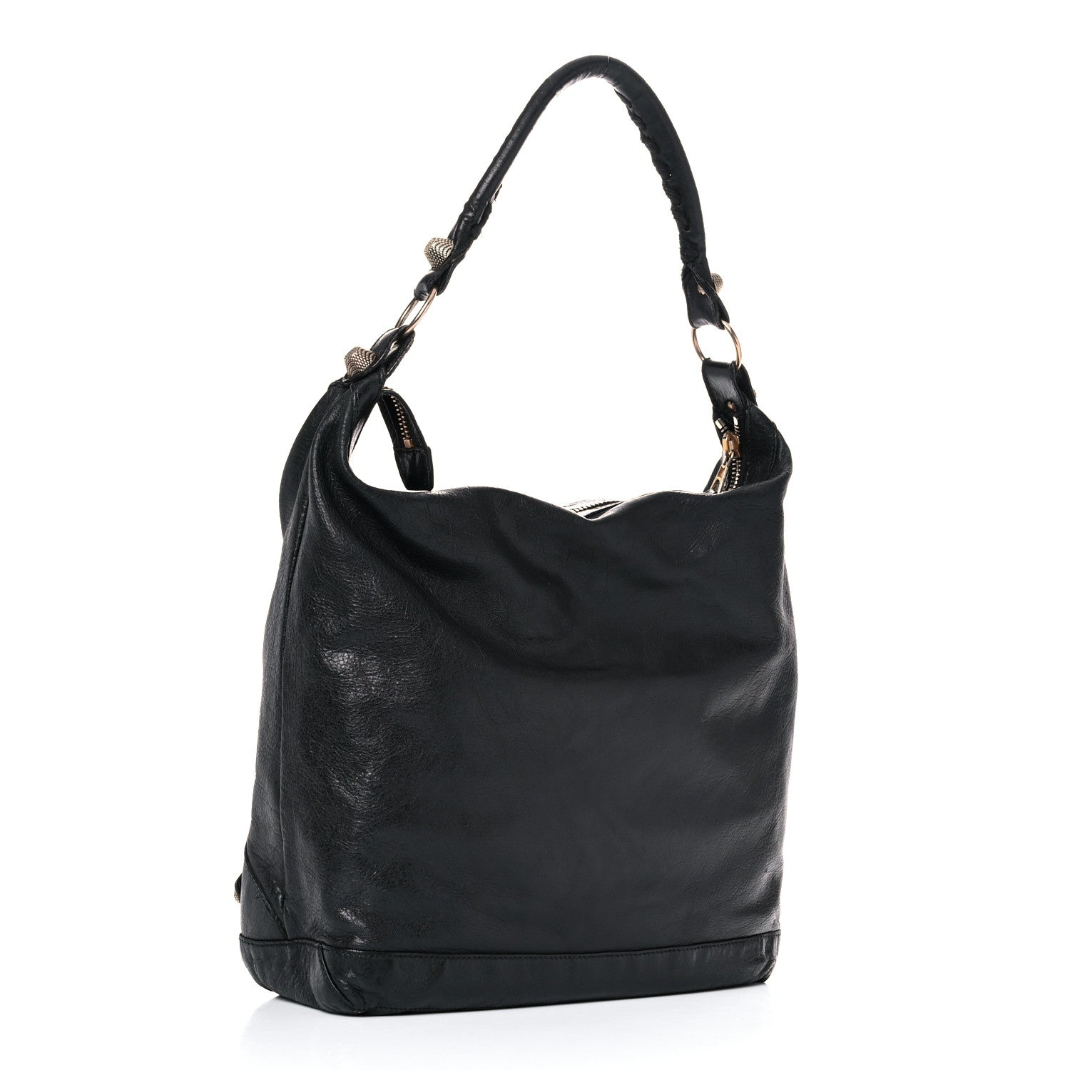 Balenciaga Chevre Giant 21 Gold Hardware Day Hobo Black 3 of 32