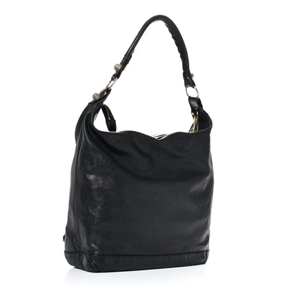 Balenciaga Chevre Giant 21 Gold Hardware Day Hobo Black 3 of 32