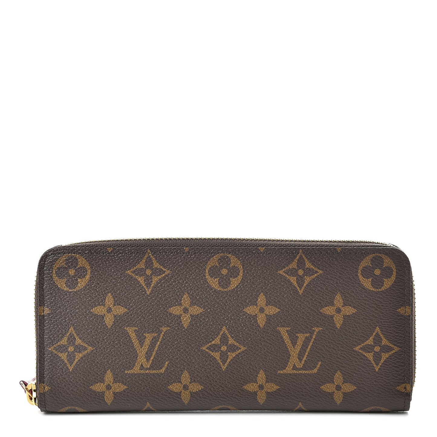 Monogram Clemence Wallet Fuchsia