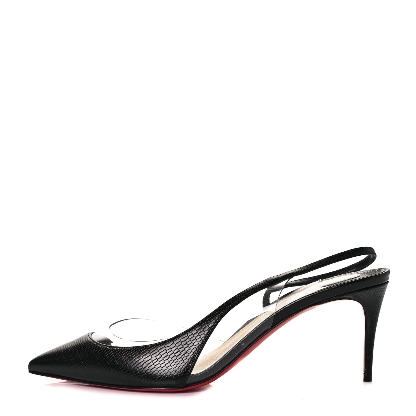 Calf Zarli PVC Optisexy 70 Pumps 38.5 Black