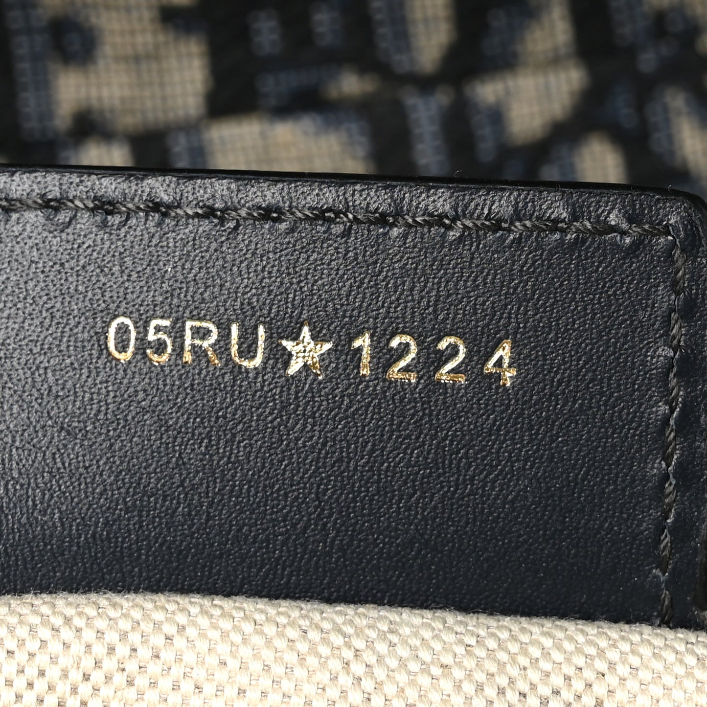 Oblique Saddle Bag With Strap Blue