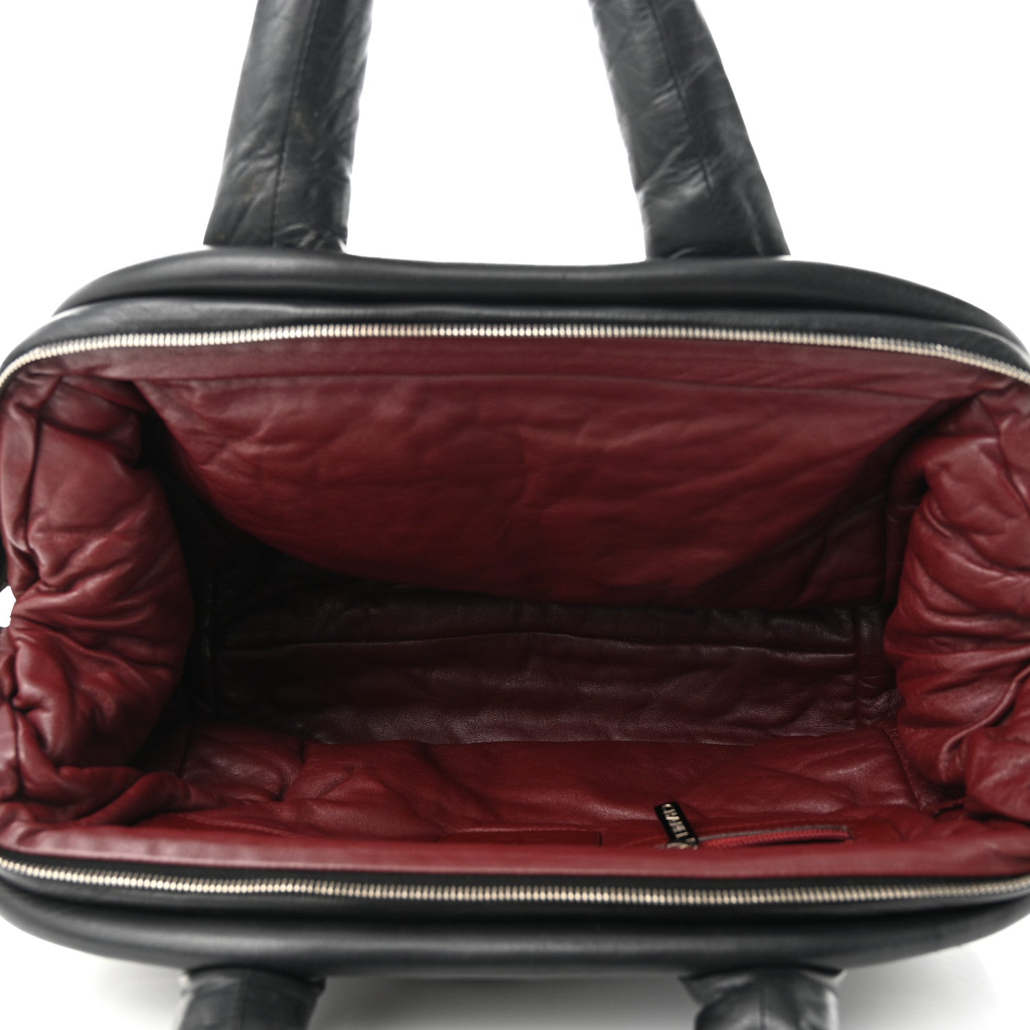 Chanel Lambskin Coco Cocoon Bowler Black 5 of 10