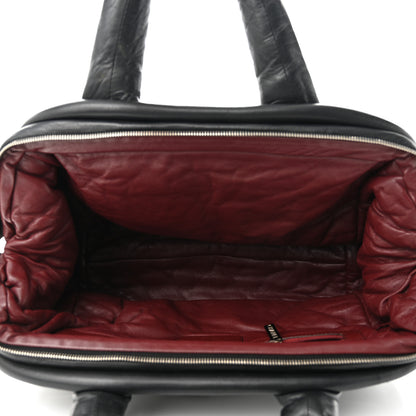 Chanel Lambskin Coco Cocoon Bowler Black 5 of 10