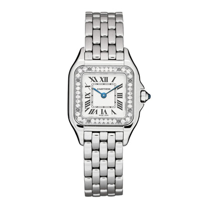 Cartier Stainless Steel Diamond 22mm Panthere Quartz Watch 1 of 5