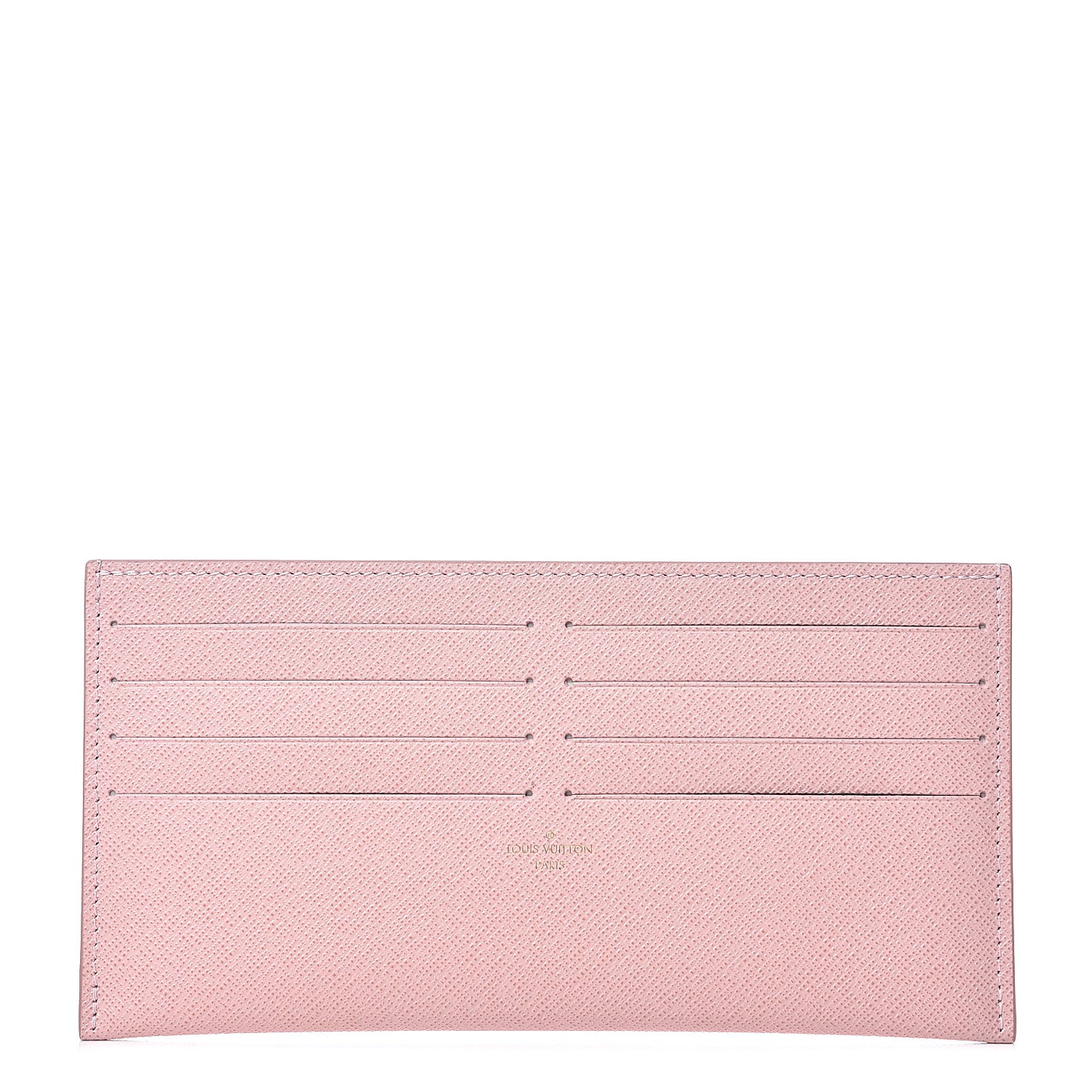 Calfskin Felicie Card Holder Insert Rose Ballerine