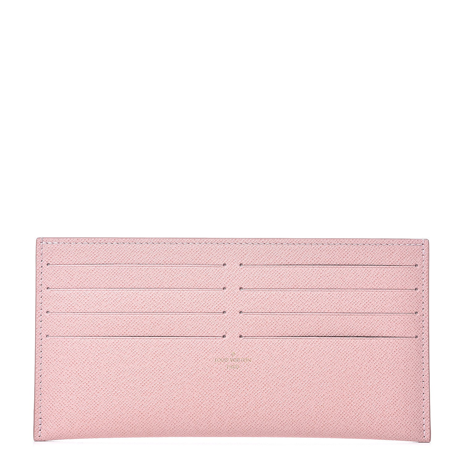 Louis Vuitton Calfskin Felicie Card Holder Insert Rose Ballerine 1 of 5