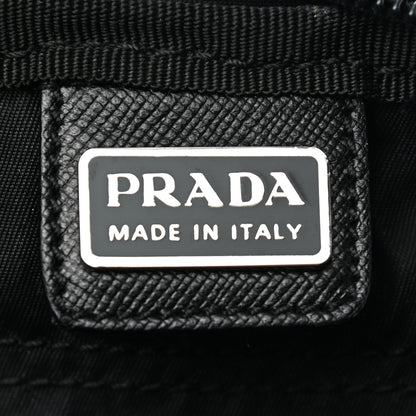Prada Re-Nylon Saffiano Travel Pouch Black 5 of 6