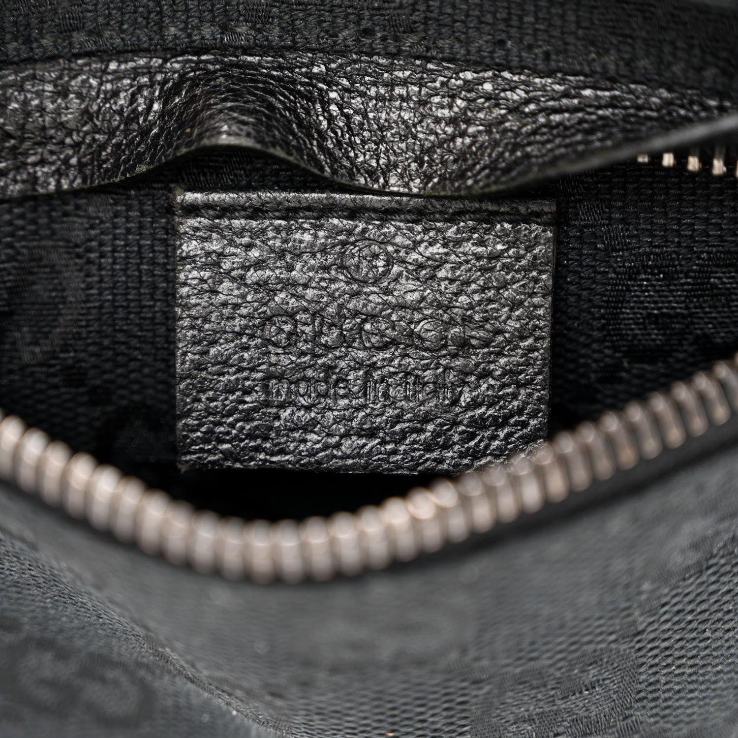 Gucci GG Monogram Double Pocket Belt Bag Black 8 of 13