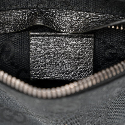 Gucci GG Monogram Double Pocket Belt Bag Black 8 of 13