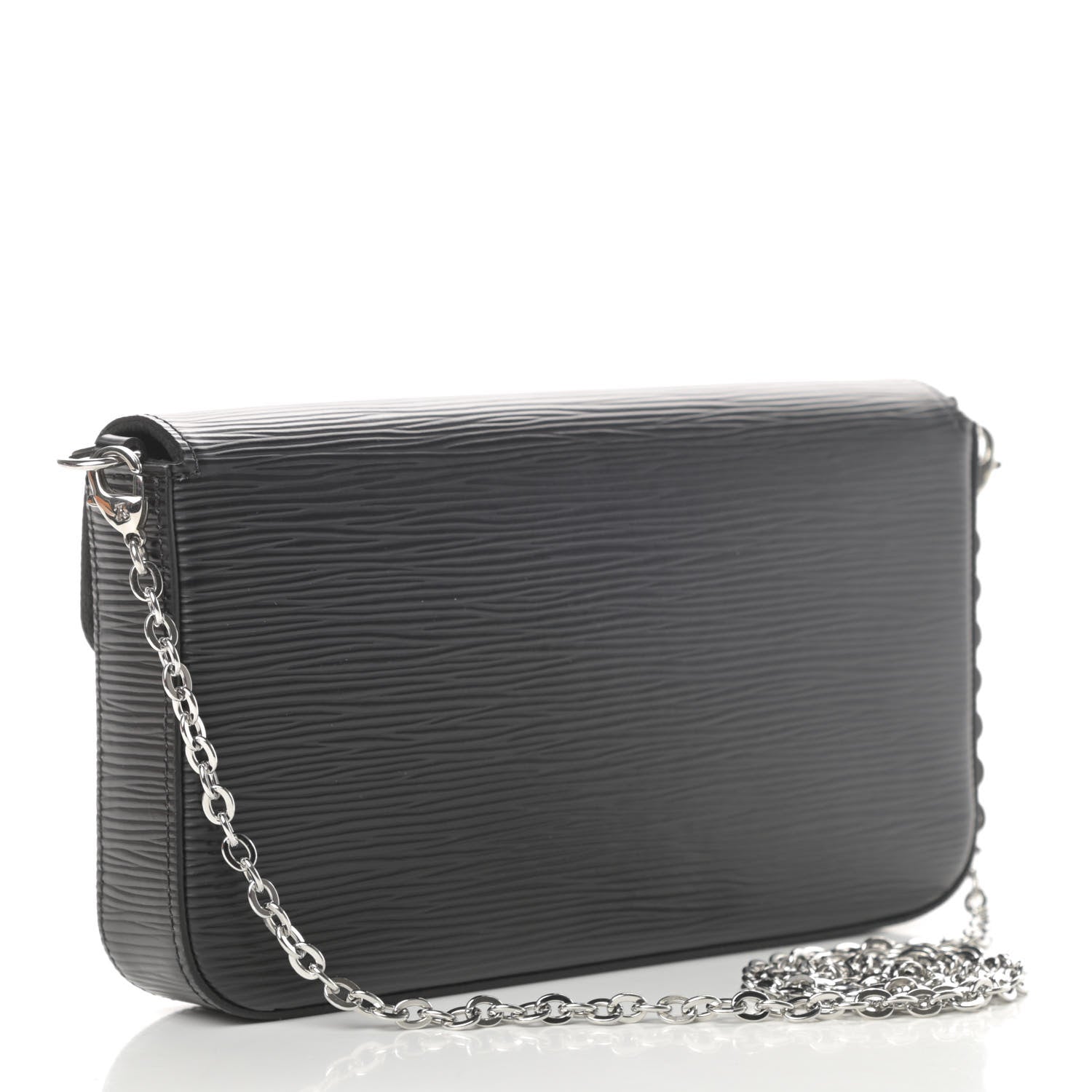 Louis Vuitton Epi Pochette Felicie Black 4 of 14