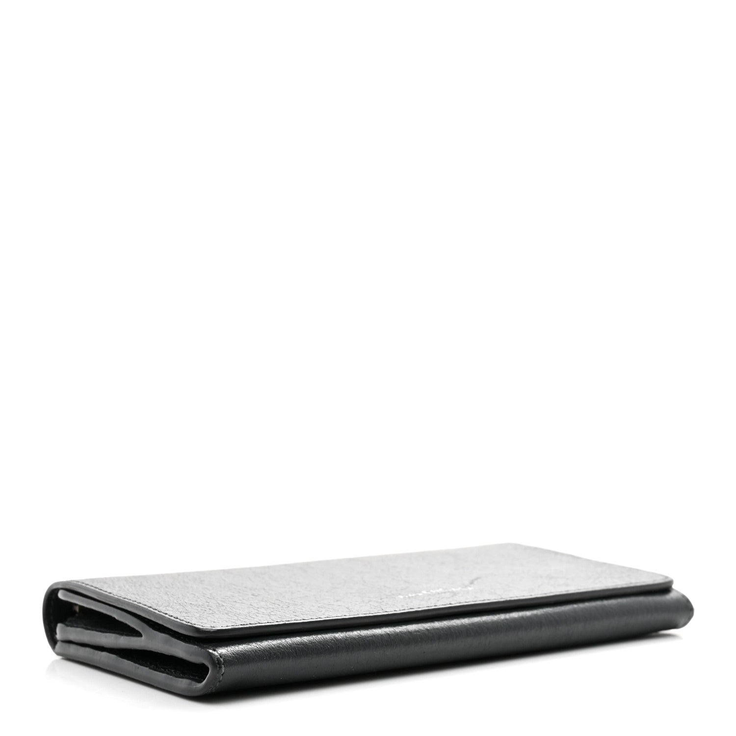 Balenciaga Agneau Arena Long Wallet Anthracite 4 of 8