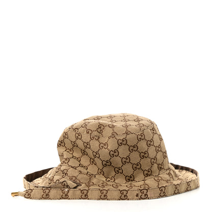 Gucci Canvas Monogram Reversible Bucket Hat M Brown 11 of 16