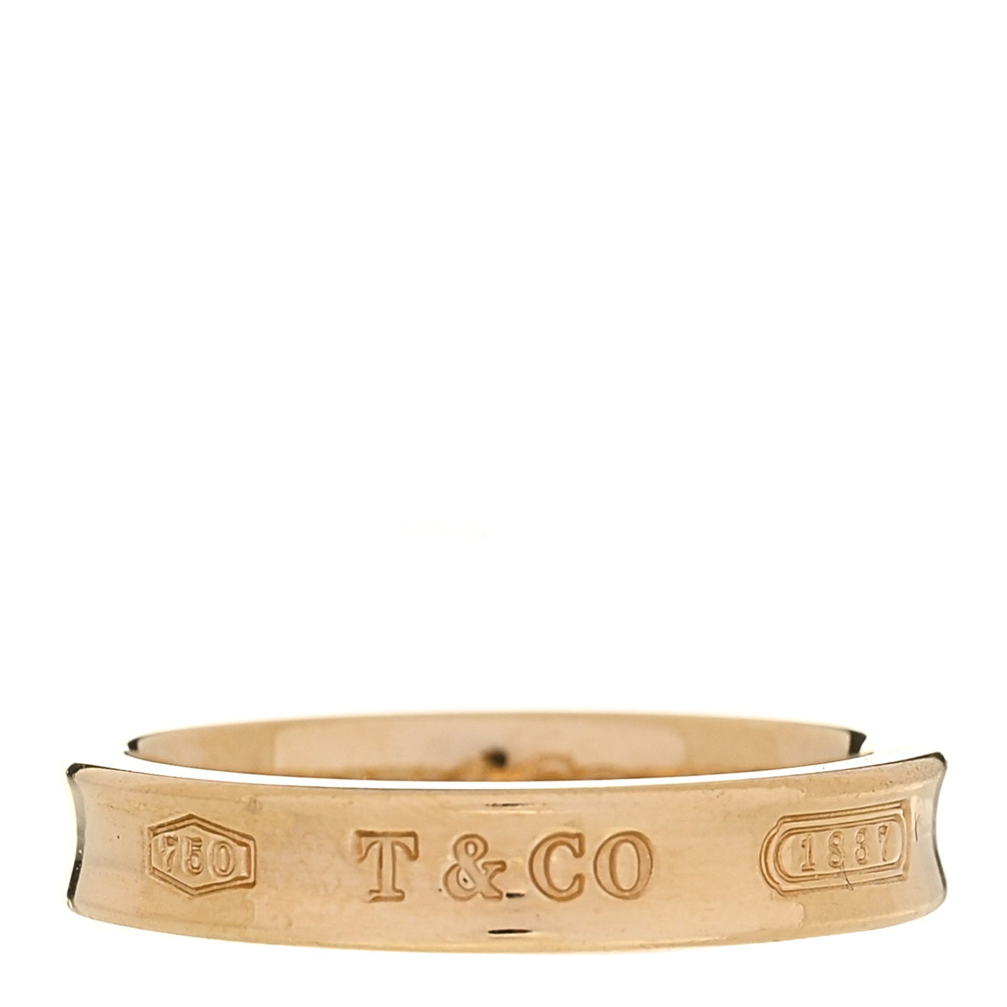 18K Yellow Gold Narrow 1837 Ring 57 8