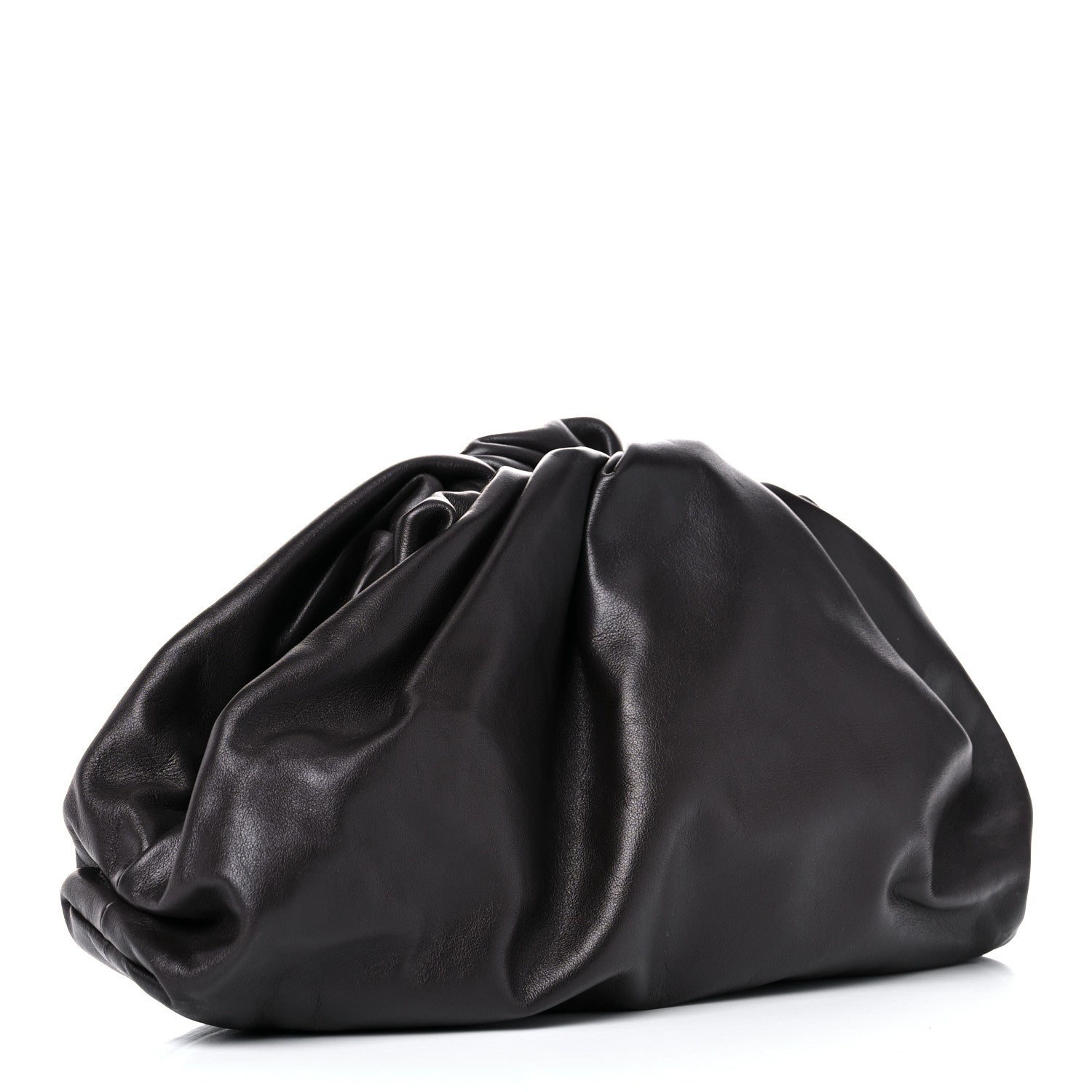 Bottega Veneta Smooth Butter Calf The Pouch Oversized Clutch Fondant 3 of 16