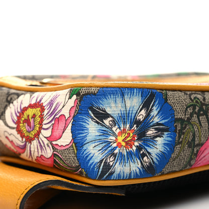 Gucci GG Supreme Monogram Flora Medium Ophidia Belt Bag Beige Multicolor Crop 9 of 13