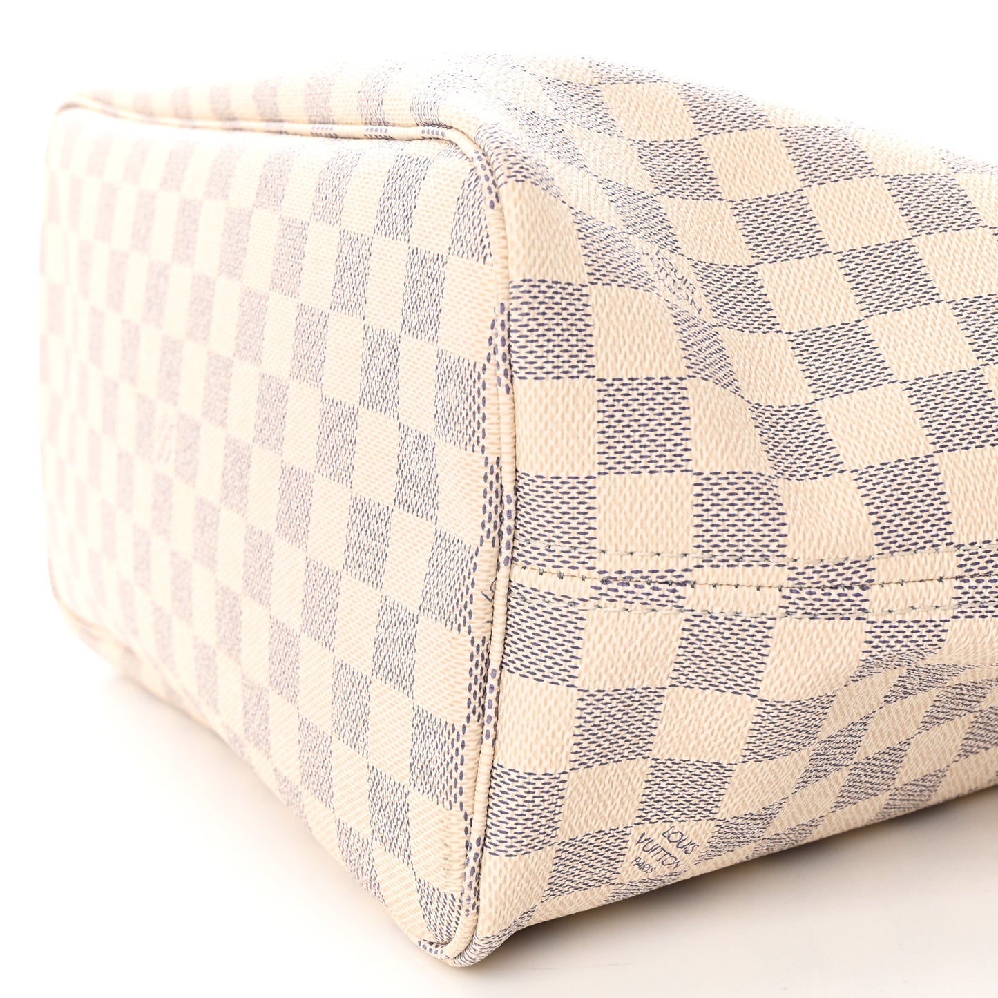 Damier Azur Neo Neverfull MM Rose Ballerine