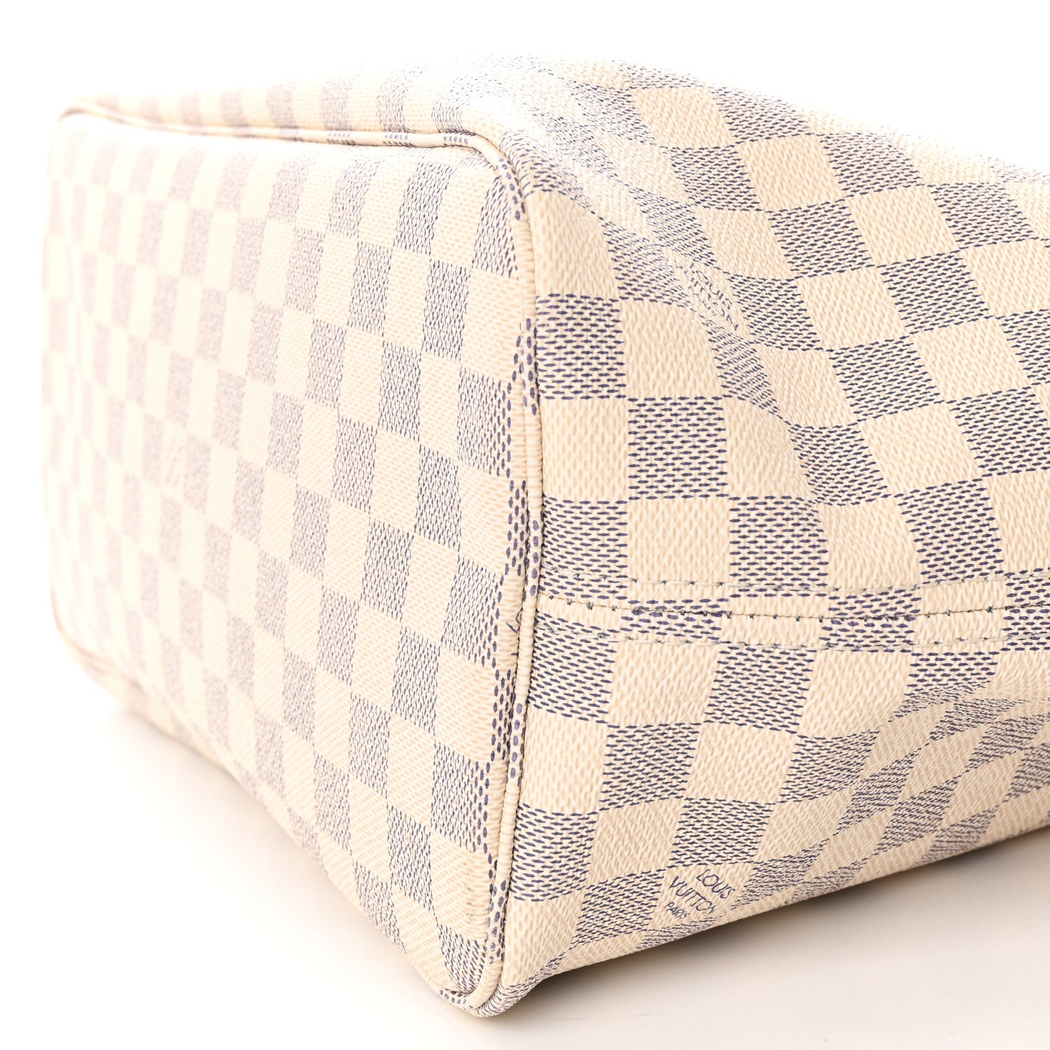 Louis Vuitton Damier Azur Neo Neverfull MM Rose Ballerine 10 of 15
