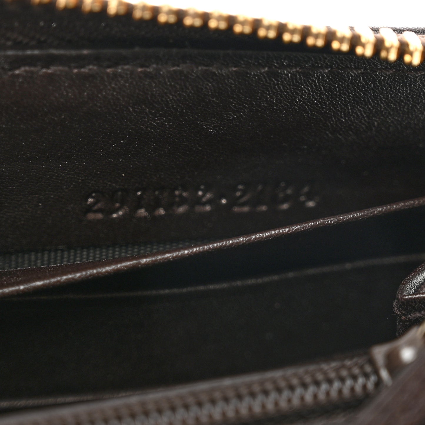 Monogram Margaux Calfskin Sukey Zip Around Wallet Beige Ebony Cocoa