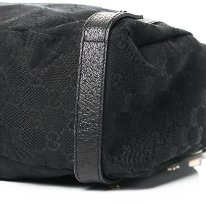 Gucci Monogram Medium Abbey Shoulder Bag Black 9 of 10