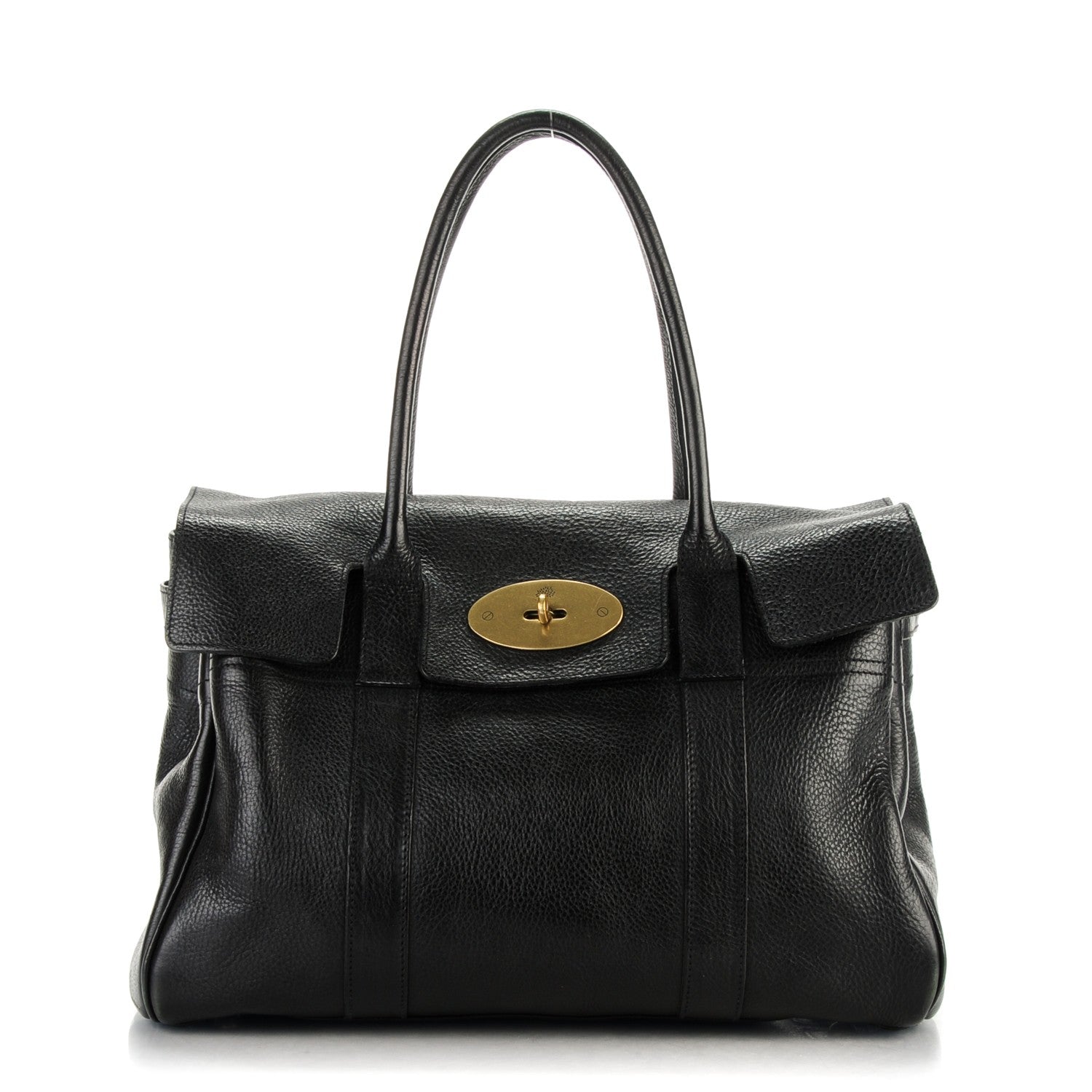 Mulberry Natural Leather Bayswater Black 1 of 10