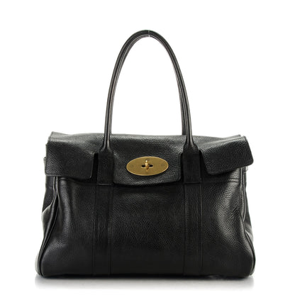 Mulberry Natural Leather Bayswater Black 1 of 10