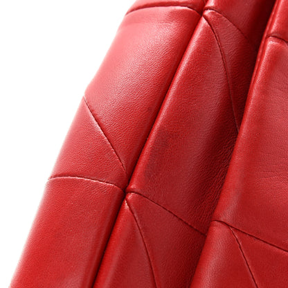 Saint Laurent Lambskin Patchwork Monogram Medium Jamie Red 10 of 11