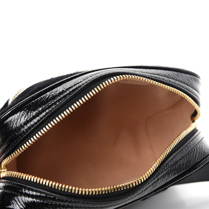 Gucci Suede Small Ophidia Belt Bag 85 34 Black 5 of 10
