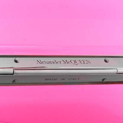 Alexander McQueen Resin Knuckle Clutch Pink 6 of 7